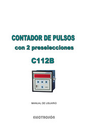 ELECTROSÓN C112B Manual De Usuario