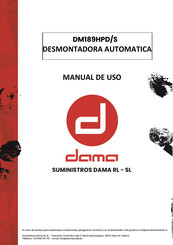 Dama DM189HPD/S Manual De Uso