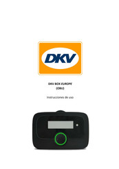 DKV BOX EUROPE Instrucciones De Uso