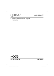 QUIGG QCH 2000/1 TT Manual De Instrucciones Original