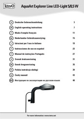 Tetra AquaArt Explorer Line LED-Light 8,5 W Instrucciones De Uso