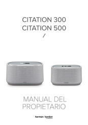 Harman Kardon CITATION 300 Manual Del Propietário