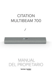 Harman Kardon CITATION MULTIBEAM 700 Manual Del Propietário