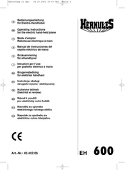 HERKULES EH 600 Manual De Instrucciones