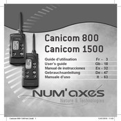 Num'axes CANICOM 1500 Manual De Instrucciones