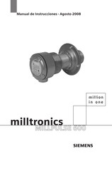 Siemens milltronics MILLPULSE 600 Manual De Instrucciones