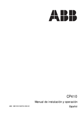 Abb CP410 Manual De Instalación Y Operación