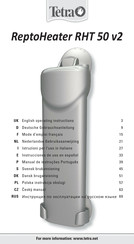 Tetra ReptoHeater RHT 50 v2 Instrucciones De Uso