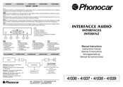 Phonocar 4/036 Manual De Instrucciones