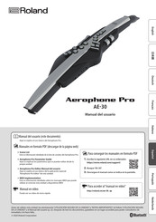 Roland Aerophone Pro AE-30 Manual Del Usuario