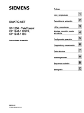 Siemens CP1243-1DNP3 Instrucciones De Servicio