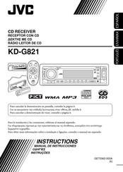 JVC KD-G821 Manual De Instrucciones