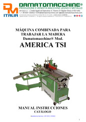 DM Italia AMERICA TSI Manual De Instrucciones