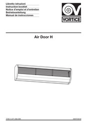 Vortice Air Door H Serie Manual De Instrucciones