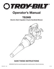Troy-Bilt TB2MB Manual Del Operador