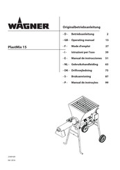 WAGNER PlastMix 15 Manual De Instrucciones