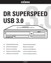 Dörr DR SUPERSPEED USB 3.0 Manual De Instrucciones