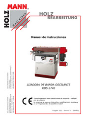 HOLZMANN MASCHINEN KOS 2740 Manual De Instrucciones