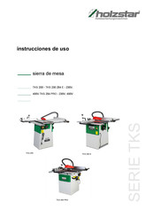 holzstar TKS 200 Instrucciones De Uso