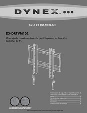 Dynex DX-DRTVM102 Guía De Ensamblaje