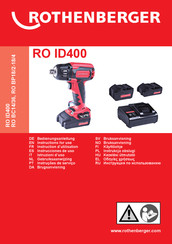 Rothenberger RO ID400 Instrucciones De Uso