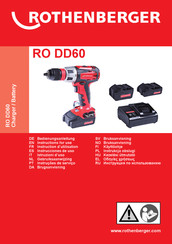 Rothenberger RO DD60 Instrucciones De Uso