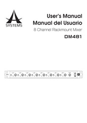 Asystems DM481 Manual Del Usuario