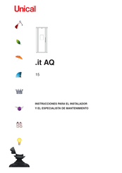 Unical .it AQ 15 Instrucciones Para El Instalador