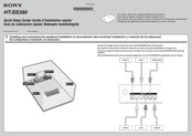 Sony HT-SS380 Guía De Instalación Rápida