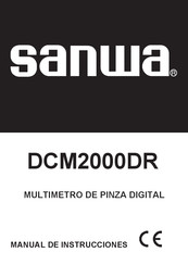 Sanwa DCM2000DR Manual De Instrucciones