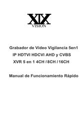 XIX XVR 5en1 Manual De Funcionamiento