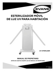 Evans UV-STERILIZER Manual De Propietario