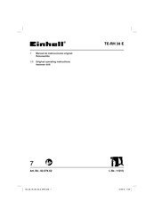 Einhell TE-RH 38 E Manual De Instrucciones Original