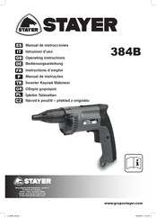 stayer 384B Manual De Instrucciones