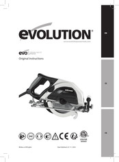 Evolution EVOSAW180HD Manual De Uso