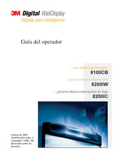 3M 8200IW Guía Del Operador