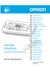 Omron CaloriScan HJA-306 Manual De Instrucciones