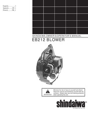 Shindaiwa EB212 Manual De Uso