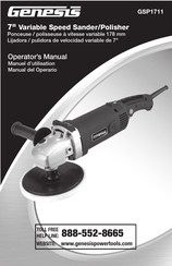 Genesis GSP1711 Manual Del Operario