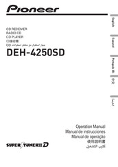 Pioneer DEH-4250SD Manual De Instrucciones