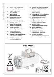 CLAS KAFER 220 F Manual De Instrucciones