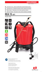 Birchmeier REA 15 AZ1 Instrucciones De Uso