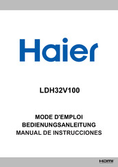 Haier LDH32V100 Manual De Instrucciones