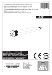 BFT LOOP 50/50M Instrucciones De Uso Y De Instalacion