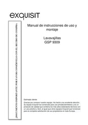 Exquisit GSP 9309 Manual De Instrucciones De Uso Y Montaje