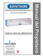 Sanitaire RSA760 Instalación, Operación Y Mantenimiento