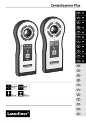 LaserLiner CenterScanner Plus Manual De Instrucciones