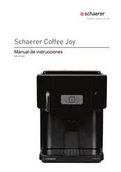 Schaerer Coffee Joy Manual De Instrucciones