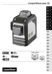 LaserLiner CompactPlane-Laser 3D Manual De Instrucciones