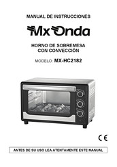 Mx Onda MX-HC2182 Manual De Instrucciones